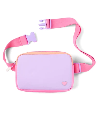 Girls Colorblock Belt Bag