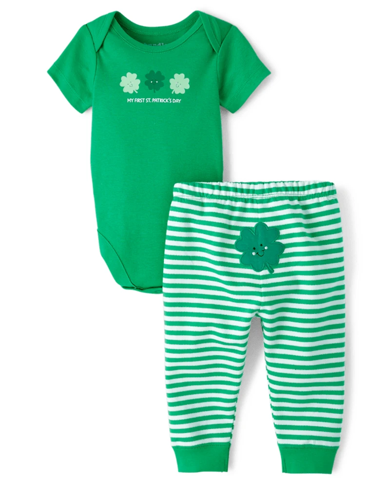 Baby First St. Patrick's Day 2-Piece Playwear Set