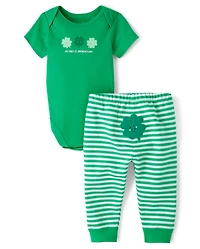 Baby First St. Patrick's Day 2-Piece Playwear Set