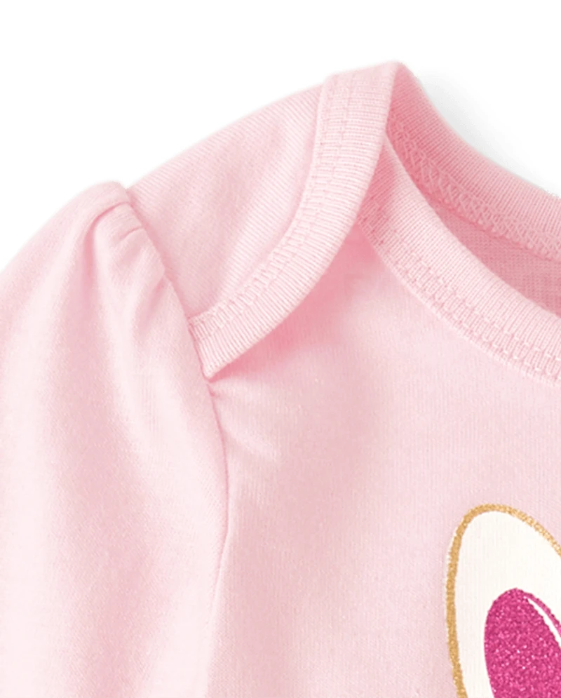 Baby Girls Bunny Tutu Bodysuit Dress