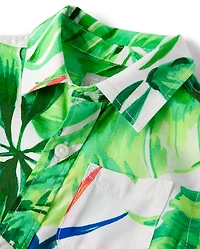 Baby Boys Matching Family Tropical 2-Piece Outfit Set