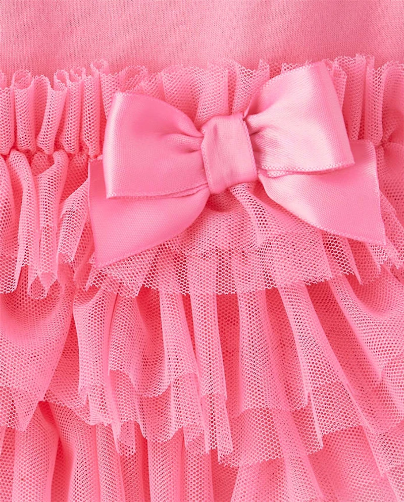 Baby Girls Little Princess Tutu Bodysuit 2-Pack