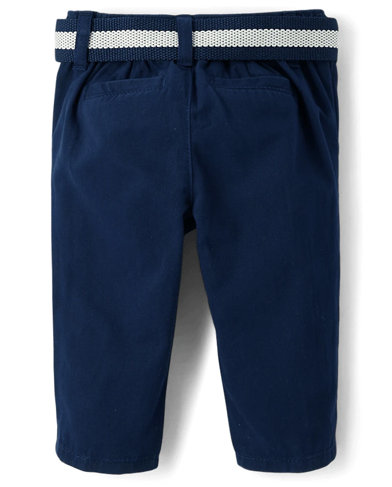 Ensemble 2 pièces en popeline vichy pour bébé garçon, assorti à celui de papa