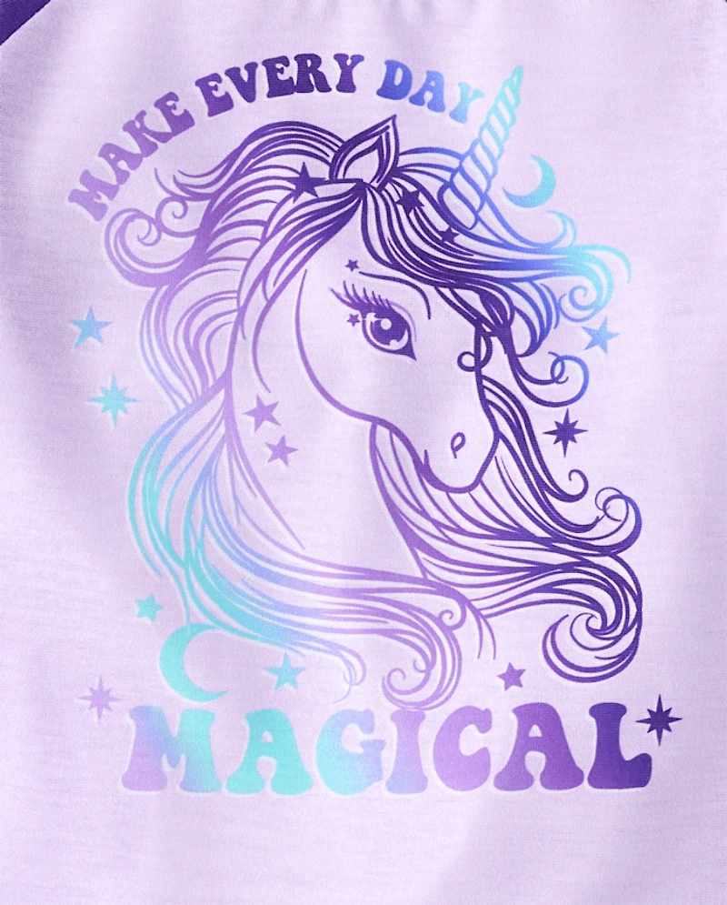 Pyjama licorne pour filles