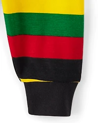 Baby And Toddler Girls Matching Family Black History Snug Fit Cotton Pajamas