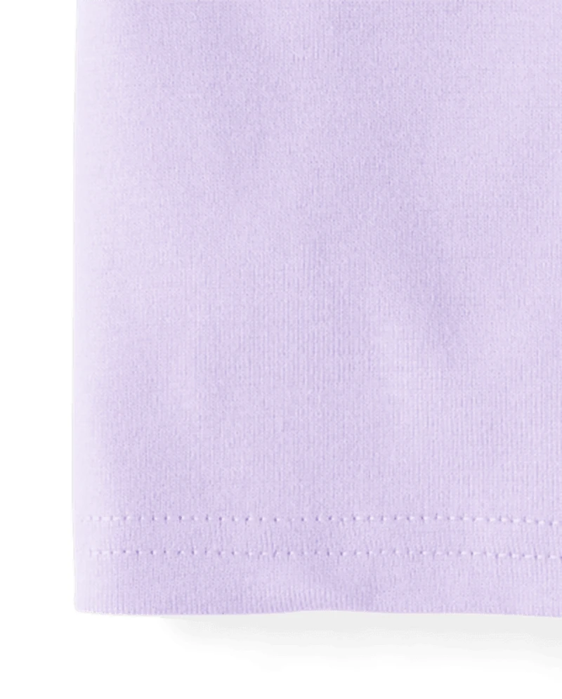 Pyjamas en coton ajustés assortis pour bébés et petites filles, motif « équipe de chasse aux œufs »