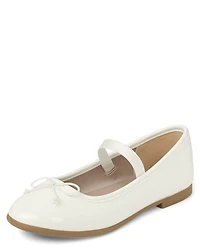 Girls Bow Ballet Flats