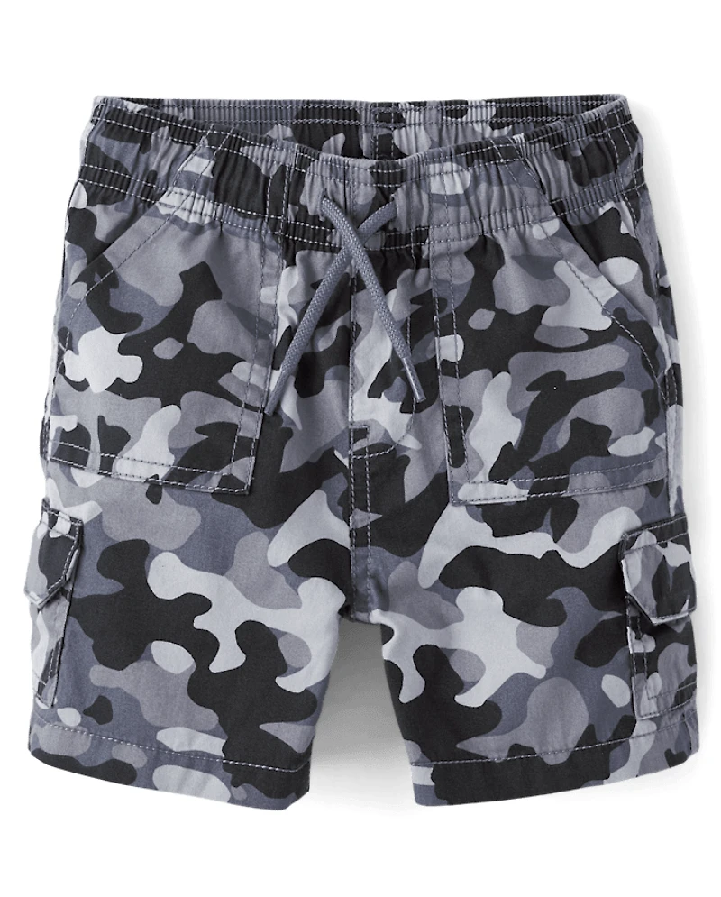 Baby And Toddler Boys Pull On Cargo Shorts