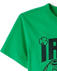 Boys St. Patrick's Day Gamer Graphic Tee