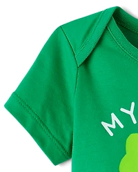 Body bébé imprimé pour la Saint-Patrick