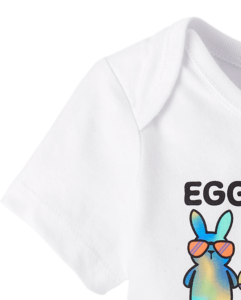 Baby Matching Family Egg Hunting Squad Graphic Bodysuit