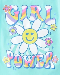 Baby And Toddler Girls Positivity Graphic Tee 4-Pack