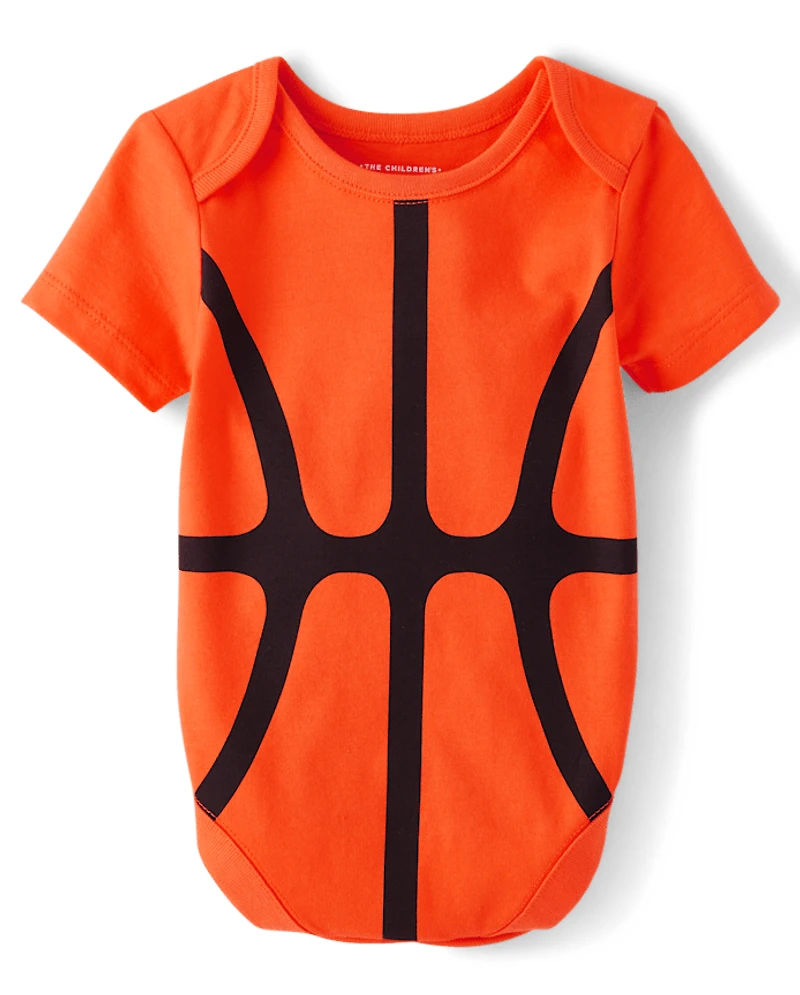 Baby Basketball Graphic Bodysuit