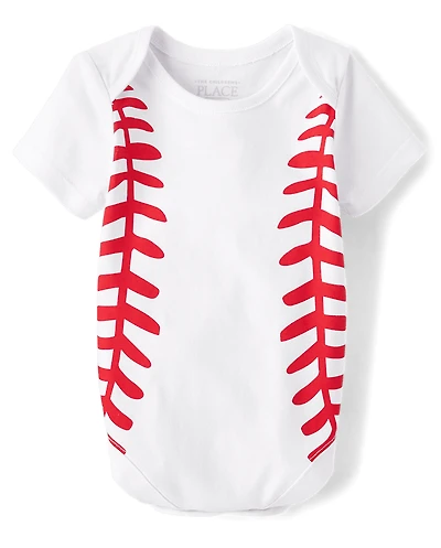 Baby Baseball Graphic Bodysuit