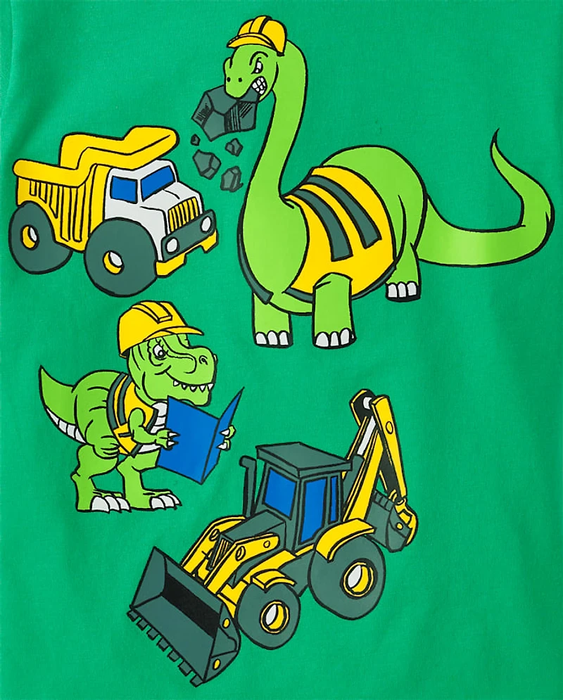 Baby And Toddler Boys Dino Graphic Tee 3-Pack