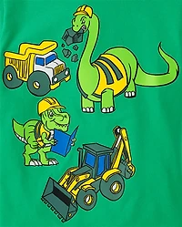 Baby And Toddler Boys Dino Graphic Tee 3-Pack