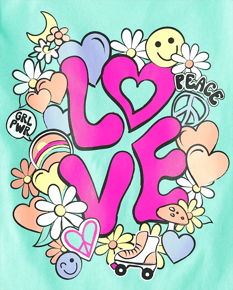 Girls Trend Graphic Tee 5-Pack