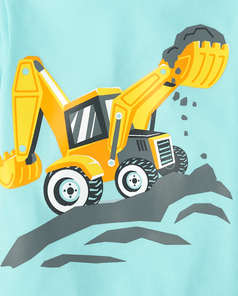 Lot de 3 t-shirts graphiques pour bébés et tout-petits garçons