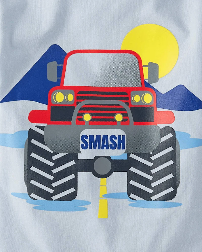 Baby And Toddler Boys Vehicle Graphic Tee 3-Pack