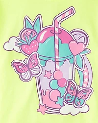 Girls Summer Graphic Tee 5-Pack