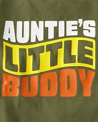 Baby And Toddler Boys Auntie's Buddy Graphic Tee