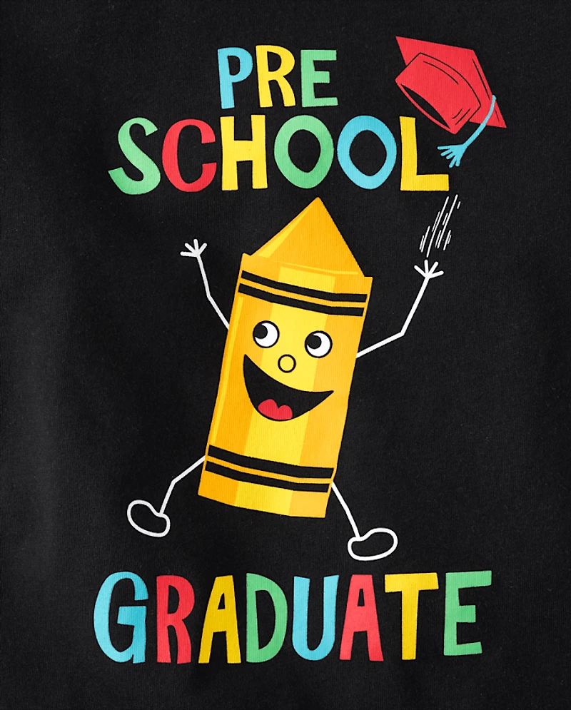 Baby And Toddler Pre-School Graduate Graphic Tee