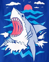 Boys Shark Graphic Tee