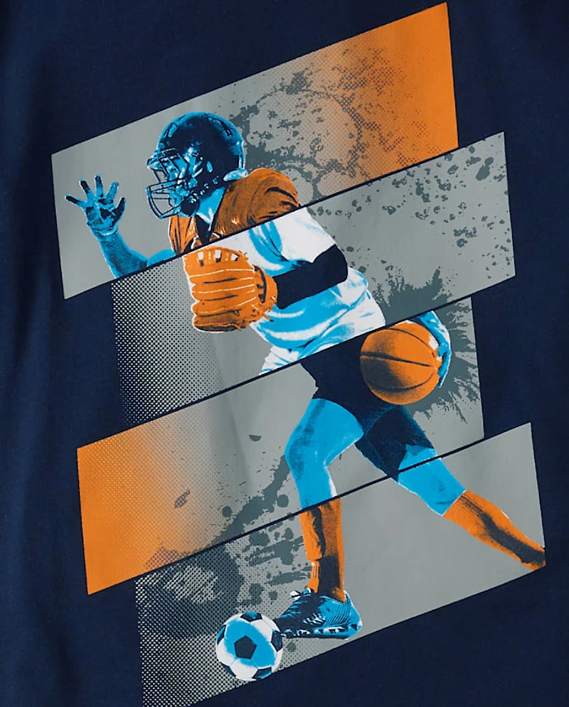 Boys Sports Graphic Tee