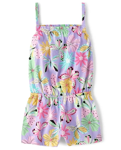 Baby And Toddler Girls Butterfly Romper