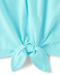 Toddler Girls Rainbow Marble Top 3-Pack