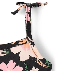 Toddler Girls Leopard Peplum Tank Top 4-Pack