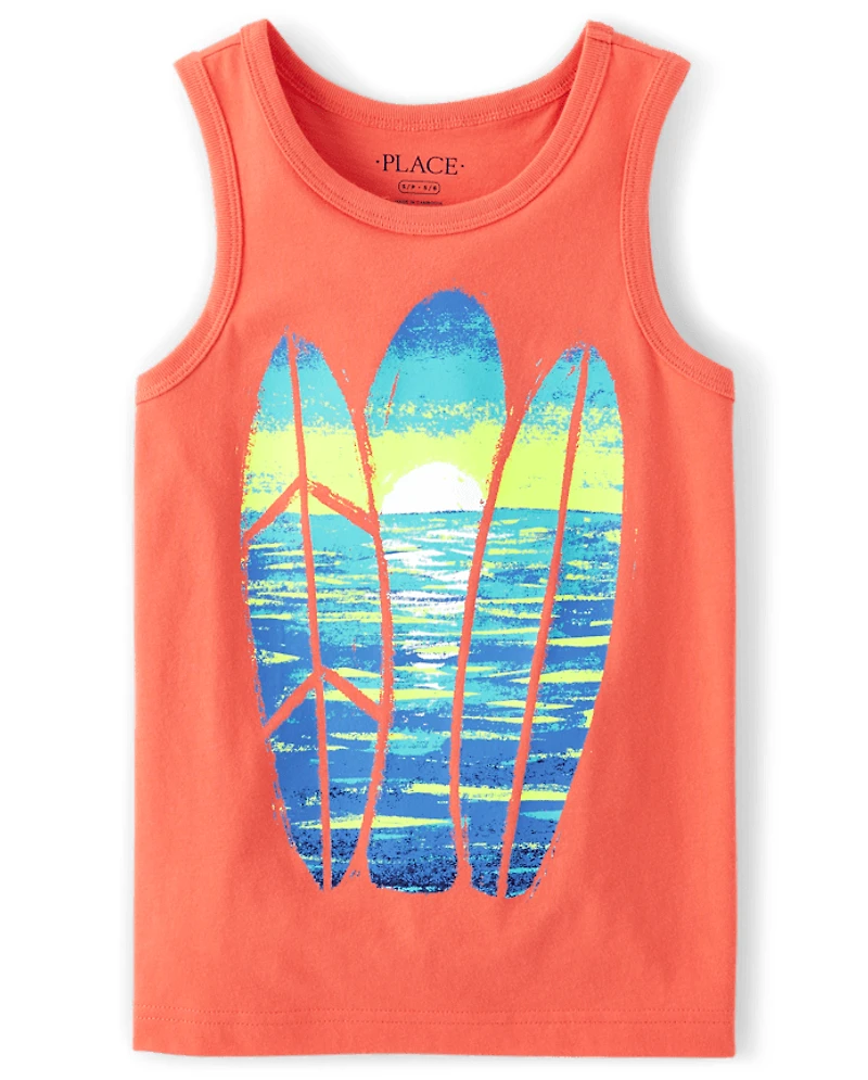 Boys Graphic Tank Top