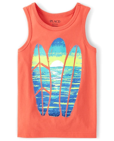 Boys Graphic Tank Top