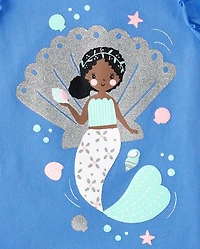 Toddler Girls Print Ruffle Tank Top 3-Pack