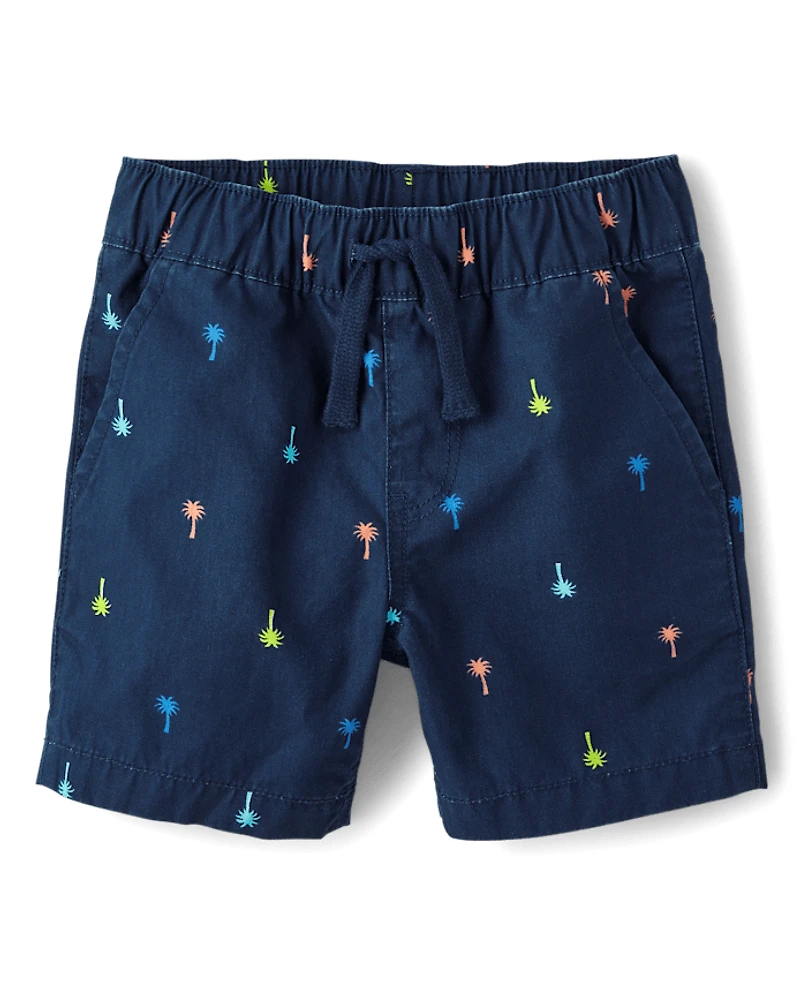 Short de jogging imprimé à enfiler pour bébé et tout-petit garçon