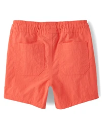 Baby And Toddler Boys Quick Dry Pull On Pool To Play Shorts