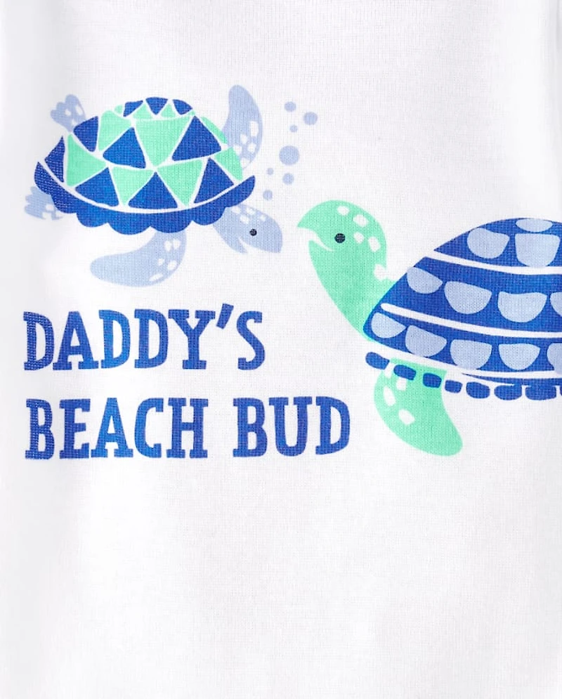 Baby Boys Turtle Bodysuit 5-Pack