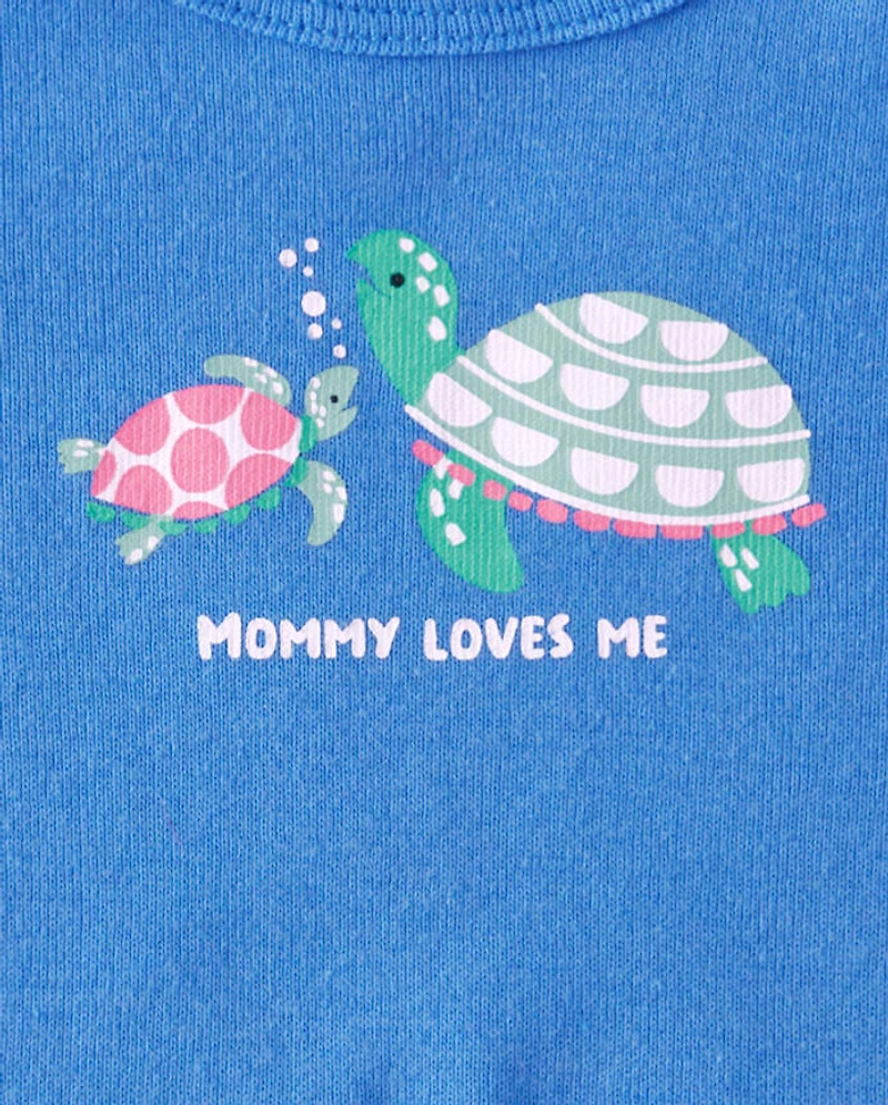 Baby Girls Sea Creature Bodysuit 5-Pack