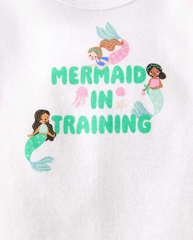 Baby Girls Sea Creature Bodysuit 5-Pack