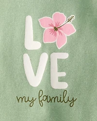 Baby Girls Tropical Flutter Bodysuit 5-Pack