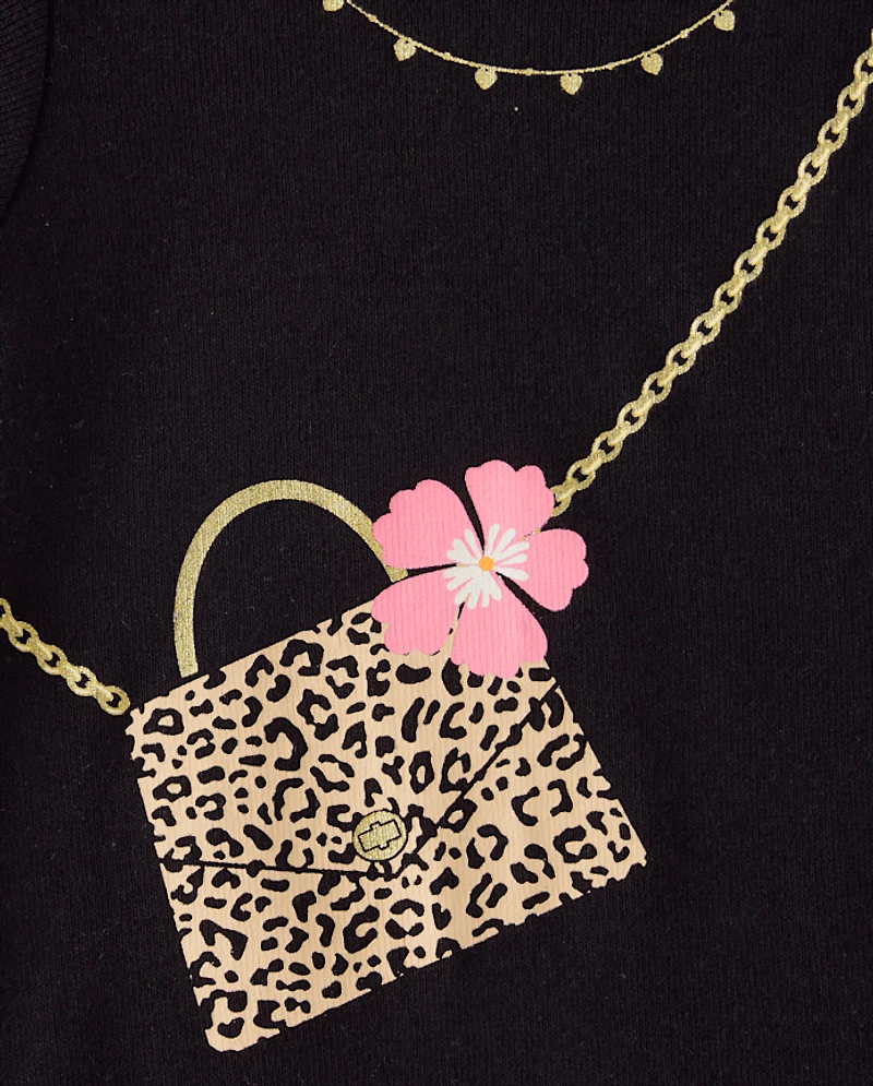 Baby Girls Leopard Bodysuit 5-Pack