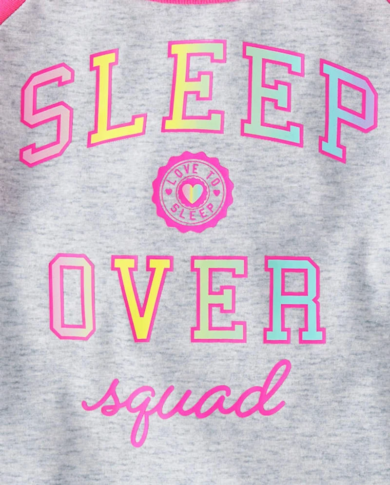 Girls Sleepover Squad Pajamas