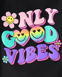 Girls Good Vibes Pajamas