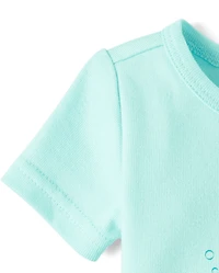 Baby And Toddler Girls Turtle Snug Fit Cotton Pajamas