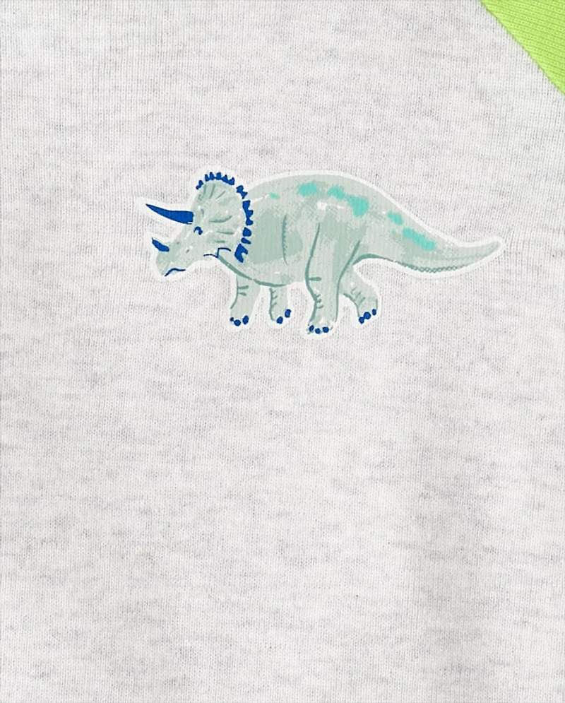 Baby And Toddler Boys Dino Snug Fit Cotton Pajamas