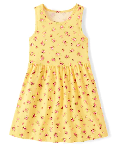 Girls Floral Everyday Dress