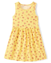 Girls Floral Everyday Dress