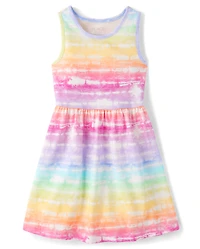 Girls Print Everyday Dress
