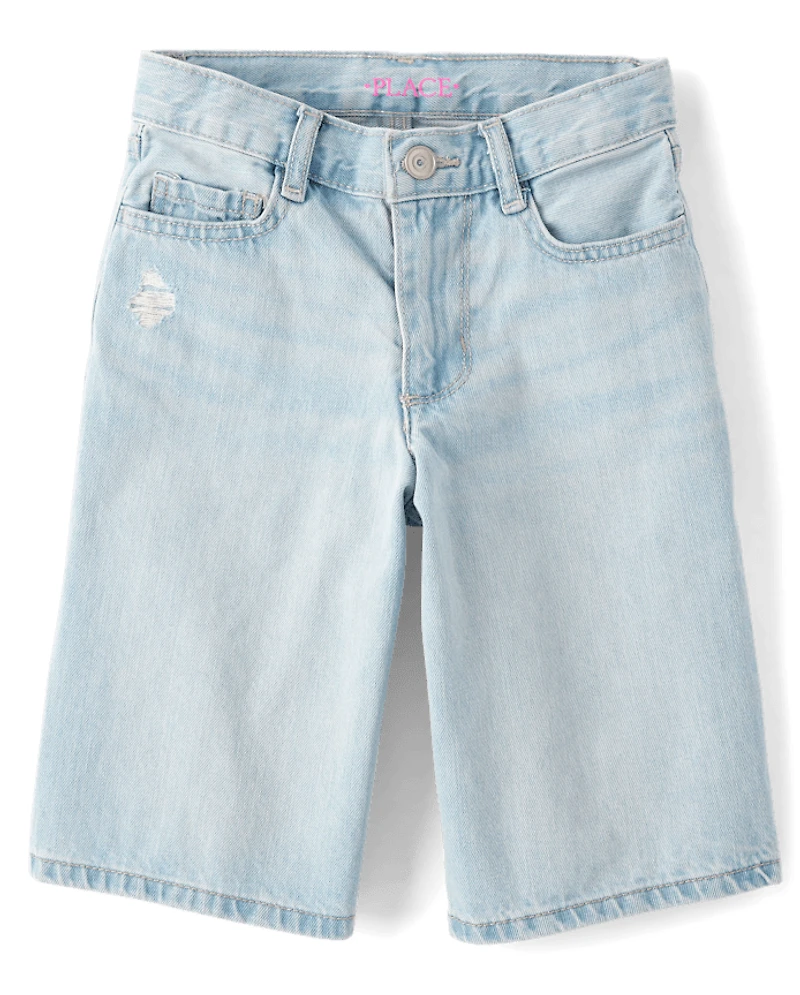 Girls Denim Jorts
