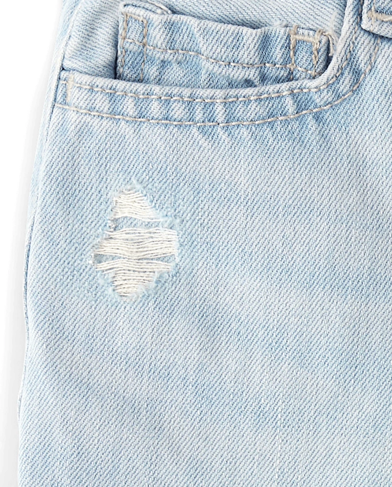 Girls Denim Jorts